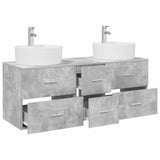 Bathroom Furniture Set 3 pcs Concrete Grey 49.5 x 44.5 x 65 cm 3405886