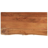 Bathroom Countertop 120x60x2.5 cm Rectangular Solid Wood Acacia 370264