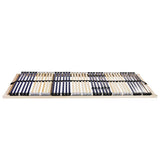 Slatted Bed Base Brown 70 x 190 cm Solid Beech Wood 42015250