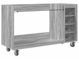 Golf Cabinet with Wheel Plain Grey Sonoma 120 x 45 x 98 cm 899476