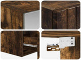 Bathroom Cabinet Set 5 pcs Smoked Oak Engineered Wood 3407347