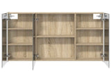 Bathroom Mirror Cabinet Sonoma Oak 103.5 x 15.5 x 70 cm 889273