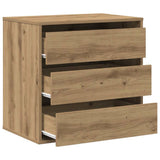 Corner Chest of Drawers Artisian Oak 60x41x58 cm Engineered Wood 852851