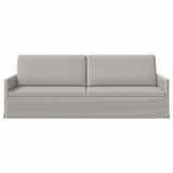 3 Seater Sofa Cloud Grey 220 x 81 x 82 cm Fabric 42041152