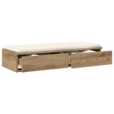Bed Drawers Artisan Oak 90 x 36.5 x 16.5 cm Engineered Wood 866938