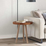 Table Top Dark Brown 50 x 4 cm Solid Oak Wood 42016022