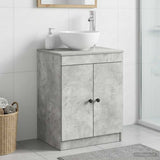 Bathroom Cabinet Concrete Grey 54 x 41 x 70 cm Engineered Wood 890125