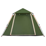 Camping Tent Dome 4-Person Green Quick Release 4004143