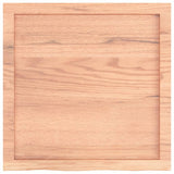 Bathroom Countertop Light Brown 60x60x cm Treated Solid Wood 3156112