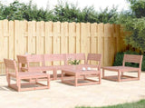 5 Piece Garden Sofa Set Solid Wood Douglas 3216973