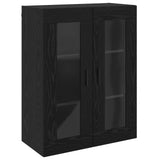 Wall Mounted Cabinet Black 69.5 x 34 x 90 cm Engineered Wood 879604