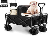 Heavy Duty Foldable Camping Outdoor Garden Trolley Cart Wagon Truck Wheelbarrow 43289478