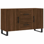 ZNTS Sideboard Brown Oak 100x36x60 cm Engineered Wood 828203