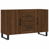 ZNTS Sideboard Brown Oak 100x36x60 cm Engineered Wood 828203