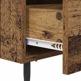 Bedside Cabinet Old Wood 40 x 35 x 47.5 cm Engineered Wood 881977
