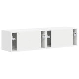 TV Wall Cabinet 2 pcs White 60 x 31 x 29.5 cm Engineered Wood 892190