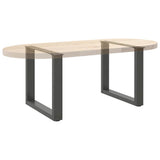 Coffee Table Legs U-Shaped 2 pcs Anthracite 50x cm Steel 4013158