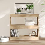 Book Cabinet/Room Divider Sonoma Oak 80x30x72 cm 811694