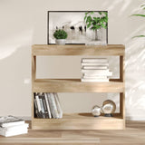 Book Cabinet/Room Divider Sonoma Oak 80x30x72 cm 811694