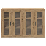 Wall Mounted Cabinet 2 pcs Artisan oak 69.5 x 34 x 90 cm 3334315
