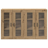Wall Mounted Cabinet 2 pcs Artisan oak 69.5 x 34 x 90 cm 3334315