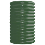 Garden Raised Bed Galvanised Steel 224x40x68 cm Green 318898
