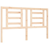 Bed Frame without Mattress King Size Solid Wood 3194706