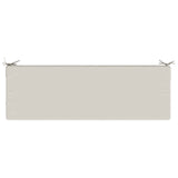 2-Piece Bench Cushions SOEST 2 pcs 100% Polyester White 950305