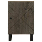 Bathroom Cabinet Black 38x33x58 cm Solid Wood Mango 4017705