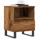 Bedside Cabinet Old Wood 40x35x50 cm Engineered Wood 857376