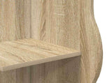 Corner Shelf Sonoma Oak 34 x 33 x 102 cm Engineered Wood 899938