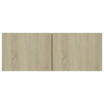 ZNTS TV Cabinets 3 pcs Sonoma Oak Engineered Wood 3079016