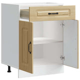 Kitchen Base Cabinet Kalmar Sonoma Oak Engineered Wood 853490