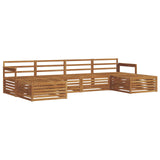 Sofa Sets 6 pcs Natural Solid Acacia Wood 3373884