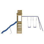 ZNTS Outdoor Playset Impregnated Wood Pine 3156981