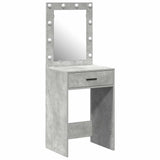 Dressing Table Concrete Grey 50 x 41 x 135 cm Engineered Wood 865040