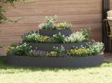 Garden Planter Anthracite 120 x 120 x 20 cm Cold-rolled Steel 873657