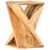 Side Table 35x35x55 cm Solid Mango Wood 286183