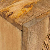 Bathroom Hanging Cabinet Brown 38 x 33 x 48 cm Solid Mango Wood 4018064