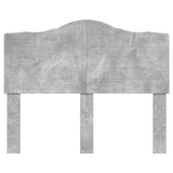 Headboard Concrete Grey Engineered wood 888026