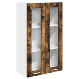 Hanging Cabinet Smoked Oak 60 x 31 x 100 cm Engineered Wood 884390