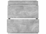 Bathroom Under Sink Cabinet Concrete Grey 56 x 37.5 x 81 cm 890707