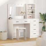 Dressing Table White 78.5 x 41 x 135 cm Engineered wood 3334191