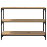 Book Cabinet 3-Tier 100 x 33 x 70.5 cm Engineered wood 881115
