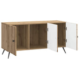 TV Cabinet Artisan Oak 99 x 34.5 x 50 cm Engineered Wood 895644