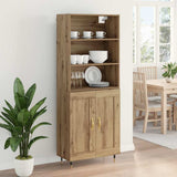 Highboard Artisan Oak 69.5 x 34 x 180 cm Engineered Wood 3415956
