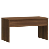 Coffee Table Brown Oak 102x50.5x52.5 cm Engineered Wood 819286