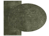 Rug HUARTE Short Pile Soft and Washable Forest Green 80x200 cm 375091