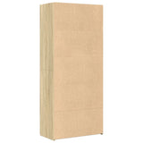 Highboard Sonoma Oak 80x42.5x185 cm Engineered Wood 3281436