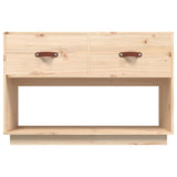 TV Cabinet 90x40x60 cm Solid Wood Pine 821522